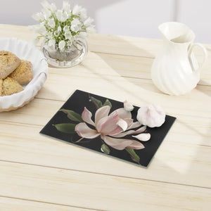Large Pink Flower Cutting Board - Bold Artistic Kitchen Prep - Dipaliz - Boards