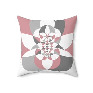Spun Polyester Square Pillow - Abstract Pattern Comfort - Dipaliz - 18’’ × - Throw Pillows
