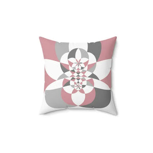 Spun Polyester Square Pillow - Abstract Pattern Comfort - Dipaliz - Throw Pillows