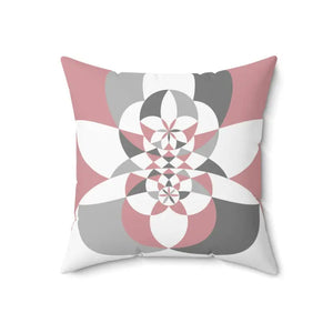 Spun Polyester Square Pillow - Abstract Pattern Comfort - Dipaliz - Throw Pillows