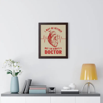 Transform your Space with Dipaliz Horse Framed Vertical Poster