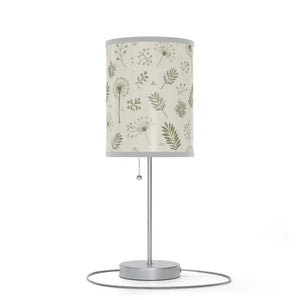High-resolution Lamp Stand - Sleek Steel Base White Finish - Dipaliz - Light Grey / Silver / one Size - Lamps
