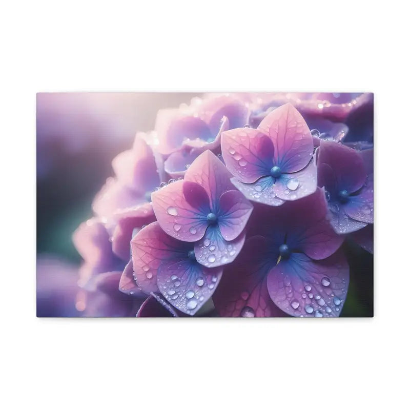 Elevate your Space with Hydrangea Canvas Gallery Wraps - 18″ x 12″ / 1.25’’