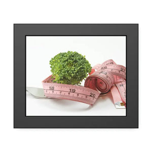 Measuring Tape Framed Paper Posters - Bold Wall Art - Dipaliz - 10″ x 8″ (horizontal) / Black Frame / Semi Glossy