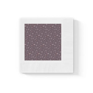 White Coined Napkins - Luxe Table Elegance - Dipaliz - 6.5’’ x / 100 Pcs - Paper