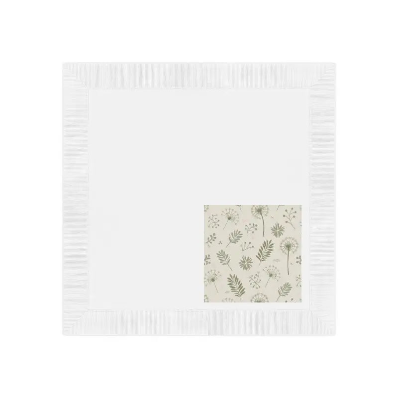 Elevate your Dining with Classy White Coined Napkins - Home Decor