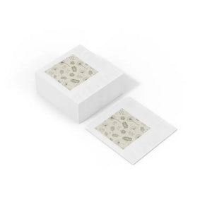 White Coined Napkins - Elegant Party Essential - Dipaliz - Paper