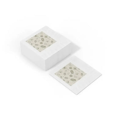 Elevate your Dining with Classy White Coined Napkins - Home Decor