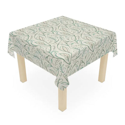 Transform your Dining with a Stylish Foliage Tablecloth! - one Size / White Home Decor