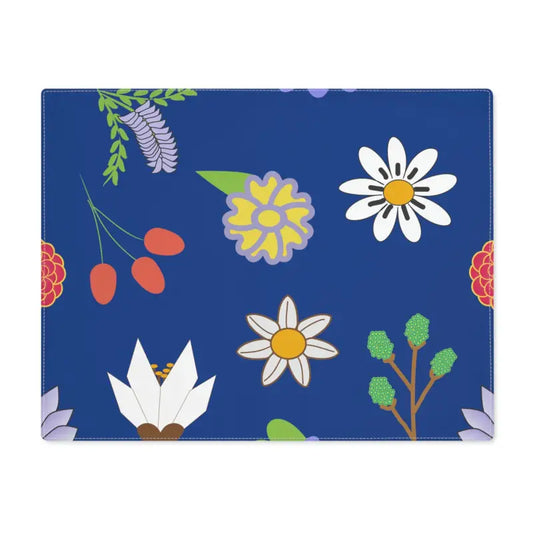 Transform your Table with Blue Floral Placemats! - 18’’ × 14’’ Home Decor