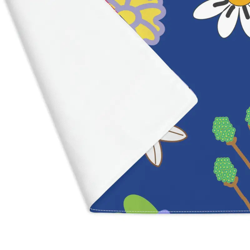 Transform your Table with Blue Floral Placemats! - 18’’ × 14’’ Home Decor