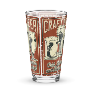 Shaker Pint Glass - Premium Bar Style Drinkware - Dipaliz - Beer Glasses