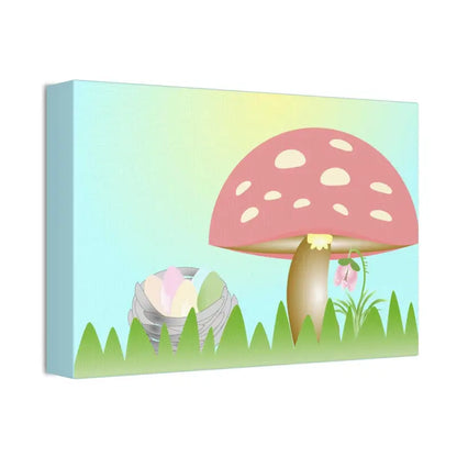 Elevate your Home with Semi Glossy Finish Easter Egg Art - 12’’ x 8’’ (horizontal) / 1.5’’ Canvas