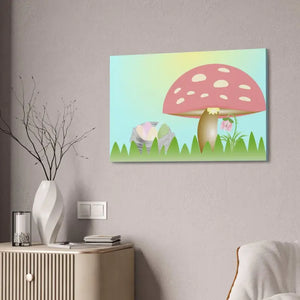 Easter Egg Semi Glossy Finish Canvas Wall Art - Dipaliz - Posters Prints & Visual Artwork