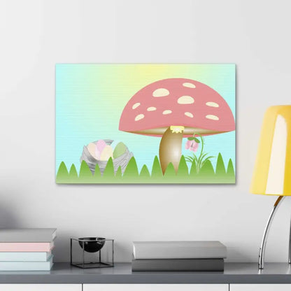 Elevate your Home with Semi Glossy Finish Easter Egg Art - Canvas