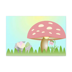 Easter Egg Semi Glossy Finish Canvas Wall Art - Dipaliz - Posters Prints & Visual Artwork