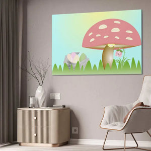 Easter Egg Semi Glossy Finish Canvas Wall Art - Dipaliz - Posters Prints & Visual Artwork