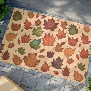 Tufted Coir Coconut Doormat - Red Carpet Style Entry - Dipaliz - 24’’ x 16’’ - Door Mats