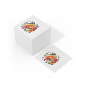 White Coined Napkins - Elegant Crisp Party Essential - Dipaliz - Paper