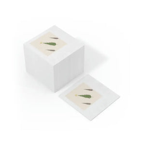 Home Decor - White Coined Napkins - Premium Elegant Dining - Dipaliz