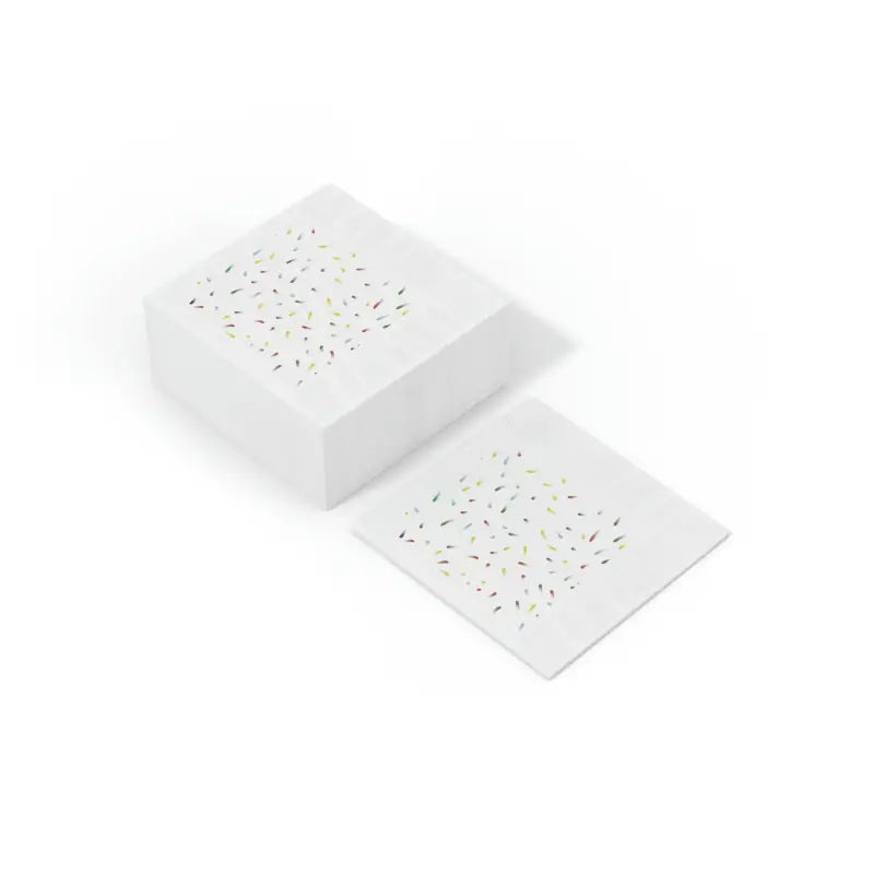 Elevate Every Event with Luxurious White Coined Napkins - Home Decor