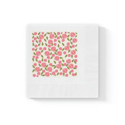 Elevate Your Event With White Coined Napkins! - 4.8’ x / 50 Pcs