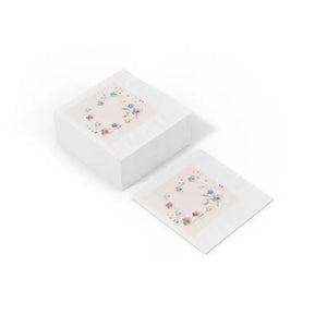 White Coined Napkins Three Ply Elegant Party Essential - Dipaliz - Paper