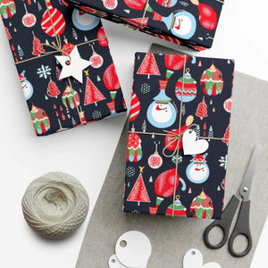 Gift Wrap Papers - Vibrant Stylish Design - Dipaliz - 30’’ x 144’’ / Matte - Wrapping Paper