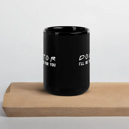 Elevate your Sips with Dipaliz’s Sleek Black Glossy Mug - Mugs