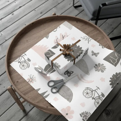 Elevate your Gifts with Nature Symbols Gift Wrap - 30’’ x 20’’ / Matte Home Decor