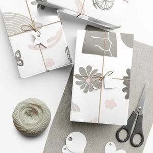 Nature Symbols Gift Wrap - Eco-friendly Elegant Paper - Dipaliz - Wrapping