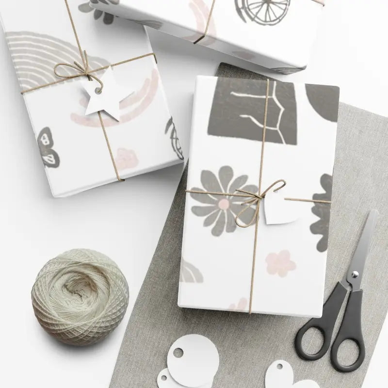 Elevate your Gifts with Nature Symbols Gift Wrap - Home Decor