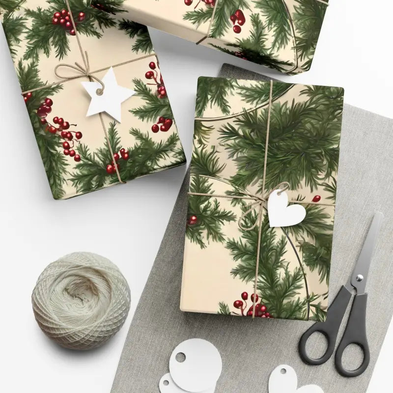 Elevate your Gifts with Dipaliz Festive Holiday Gift Wrap Papers - Home Decor