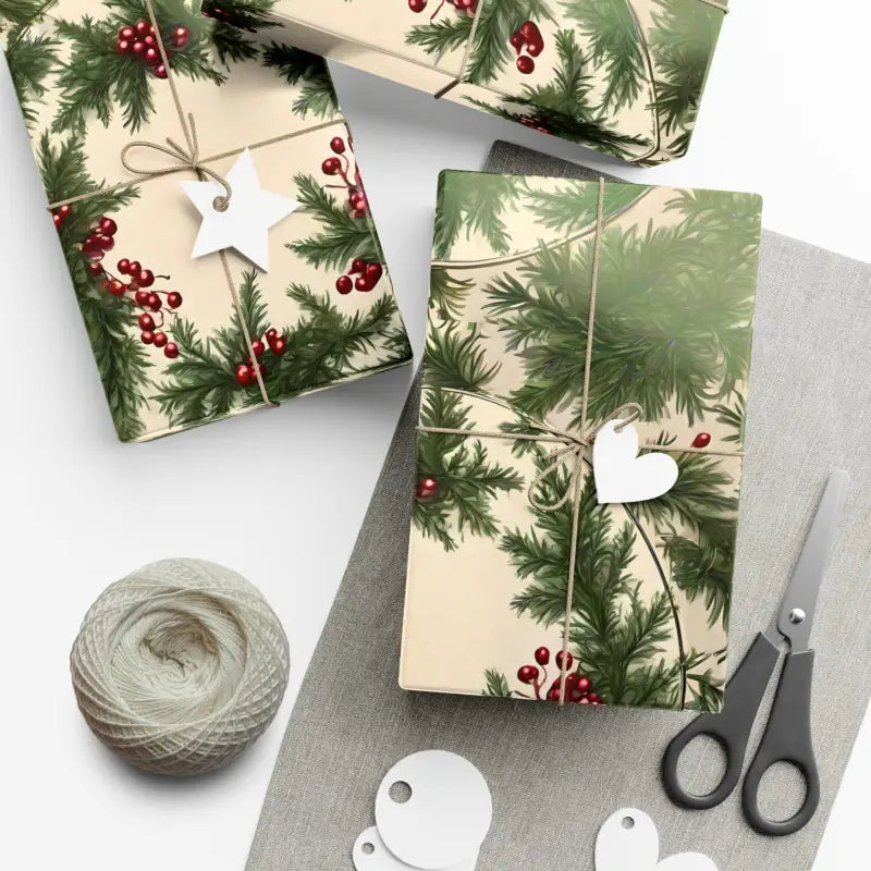 Elevate your Gifts with Dipaliz Festive Holiday Gift Wrap Papers - Home Decor