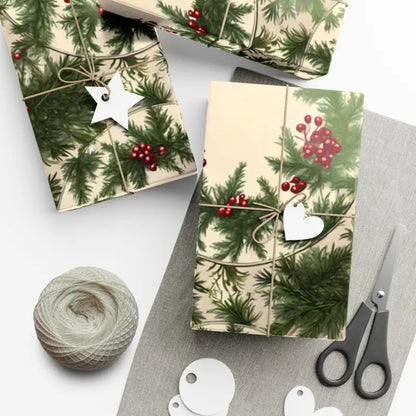 Elevate your Gifts with Dipaliz Festive Holiday Gift Wrap Papers - Home Decor