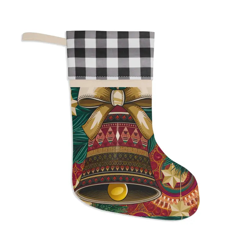 Stylish Christmas Stockings to Create a Festive Wonderland - one Size / White and Black/natural Home Decor