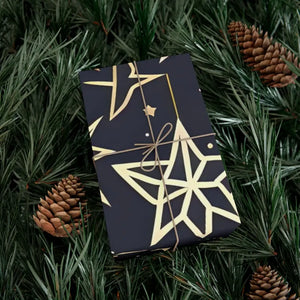 Christmas Stars Gift Wrap Papers - Dazzling Holiday Design - Dipaliz - Wrapping Paper