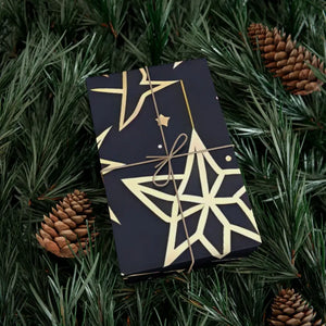 Christmas Stars Gift Wrap Papers - Dazzling Holiday Design - Dipaliz - Wrapping Paper