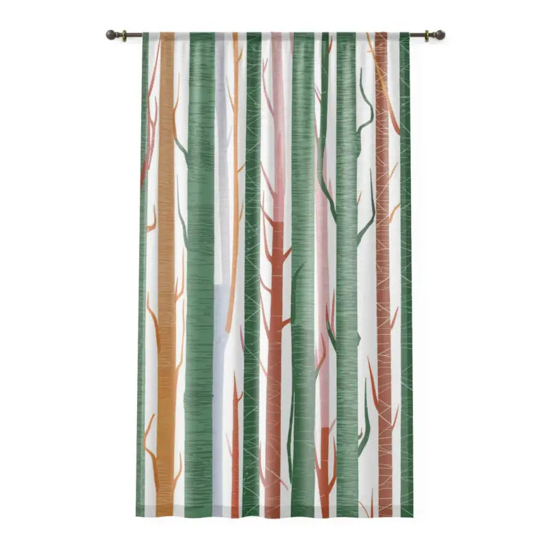 Transform your Space with Cozy Comfort Curtains for a Serene Oasis - Sheer / White / 50’’ × 84’’ Home Decor