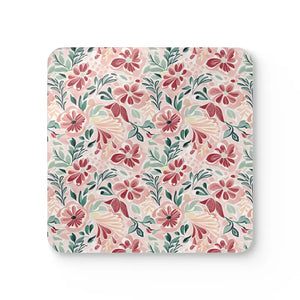 Corkwood Coaster Set - Elegant Table Protection - Dipaliz - Cork / 3.75’’ × / Square - Coasters