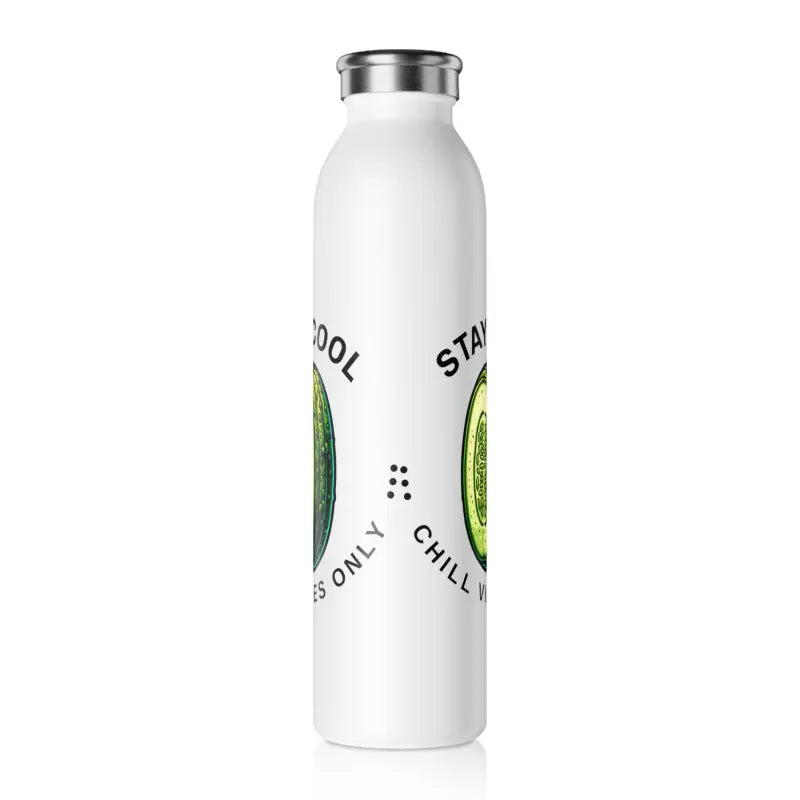 Elevate your Hydration with this 20oz Stainless Steel Water Bottle - White Mug