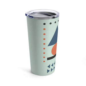 Abstract Art Tumbler 20oz Stainless Steel Bold Design - Dipaliz - Tumblers