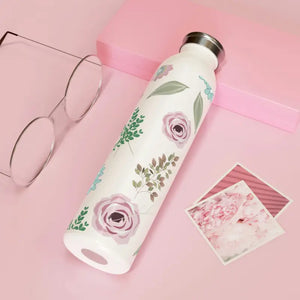 Slim Water Bottle - Chic Hydration Style - Dipaliz - 20oz / White - Bottles