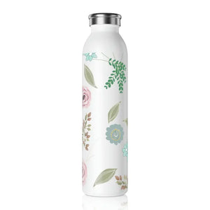 Slim Water Bottle - Chic Hydration Style - Dipaliz - 20oz / White - Bottles