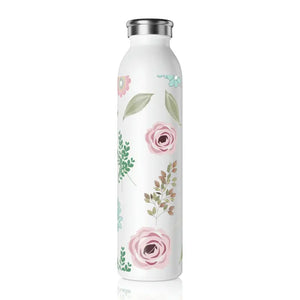 Slim Water Bottle - Chic Hydration Style - Dipaliz - 20oz / White - Bottles