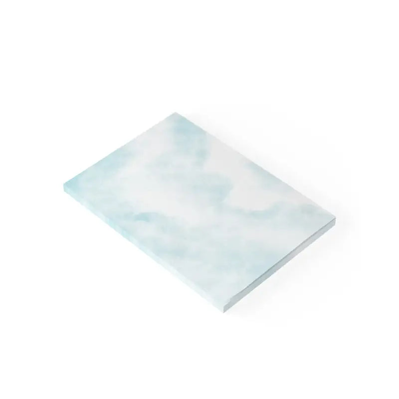 Boost Creativity with Blue Watercolor Post-it® Note Pads - 4’’ x 6’’ / White Paper Products