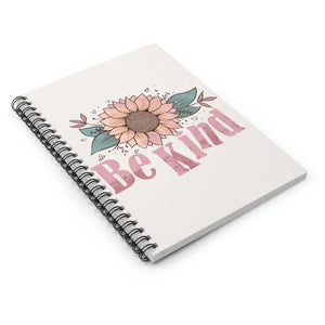 Kind Spiral Notebook Ruled Line - Stylish Daily Notes - Dipaliz - one Size - Notebooks & Notepads