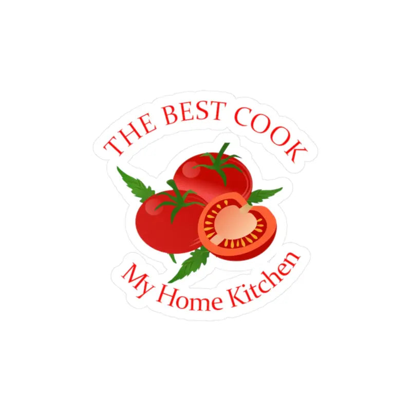 Transform your Kitchen with Best Cook Kiss Cut Decals - 3’’ x 4’’ / Kiss-cut / Satin Paper Products