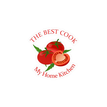 Transform your Kitchen with Best Cook Kiss Cut Decals - 4’’ x 6’’ / Kiss-cut / Satin Paper Products