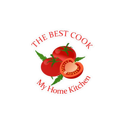 Transform your Kitchen with Best Cook Kiss Cut Decals - 6’’ x 8’’ / Kiss-cut / Satin Paper Products